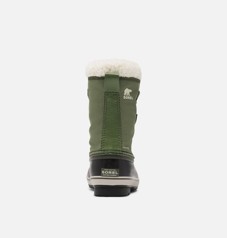 Sorel Barn Vinterkängor Gröna/Svarta - Youth Yoot Pac™ Nylon - RZB-568342